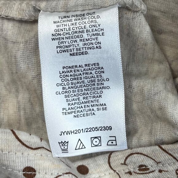 Disney Baby Winnie The Pooh Graphic Tshirt Tan Size 18M New - Picture 5 of 7